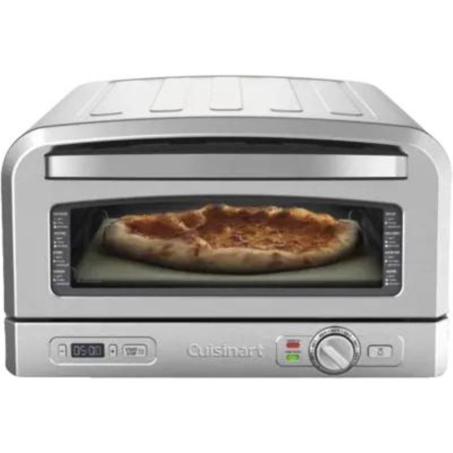 Cuisinart indoor pizzaofen edelstahl 400°c