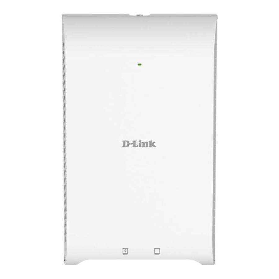 D-link access point wireless ac1200 wave 2 in-wall, poe