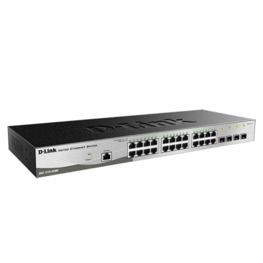 D-link switch 24-port 10/100/1000base-t + 4 sfp po d-link switch 24-port 10/100/1000base-t + 4 sfp p