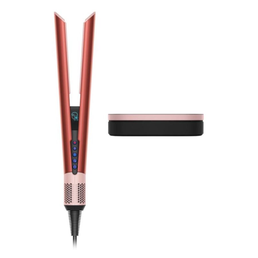 Dyson airstrait haarglätter (strawberry bronze/rose)
