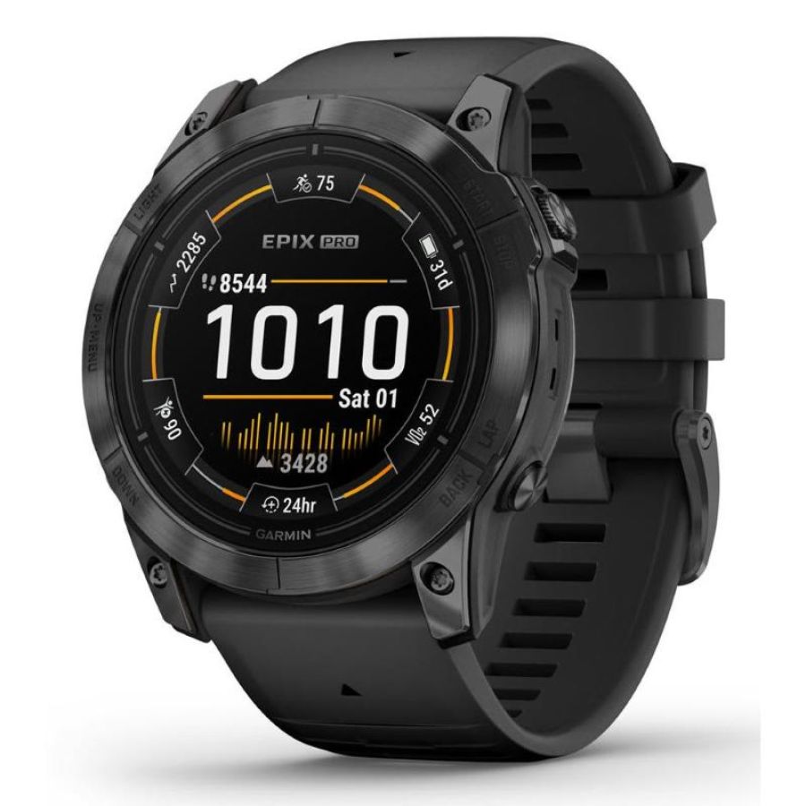 Garmin epix pro (gen 2) 51mm multisport-smartwatch schwarz