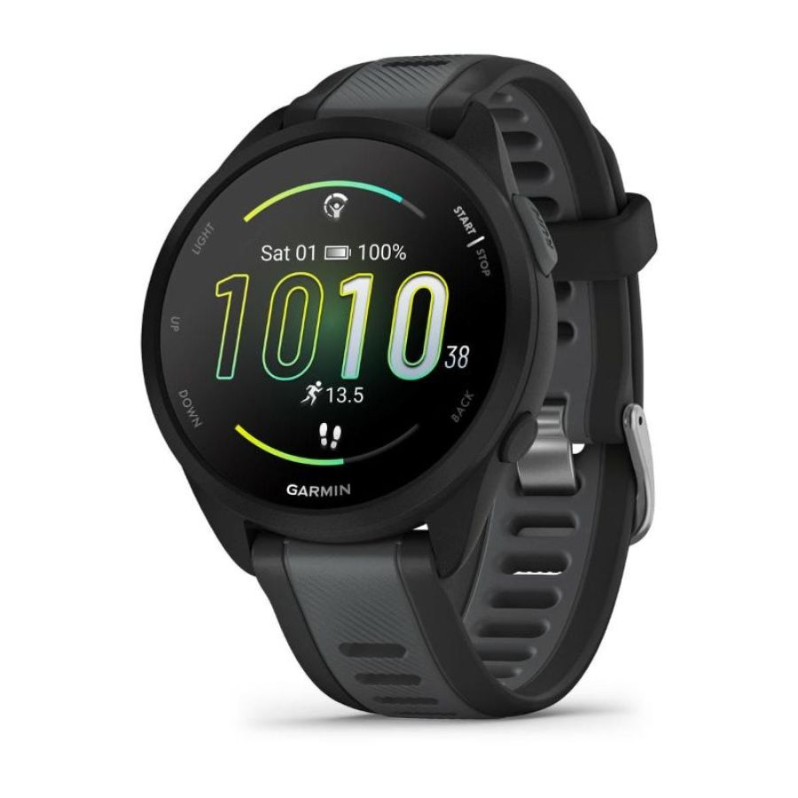Garmin forerunner 165 music schwarz/schiefergrau