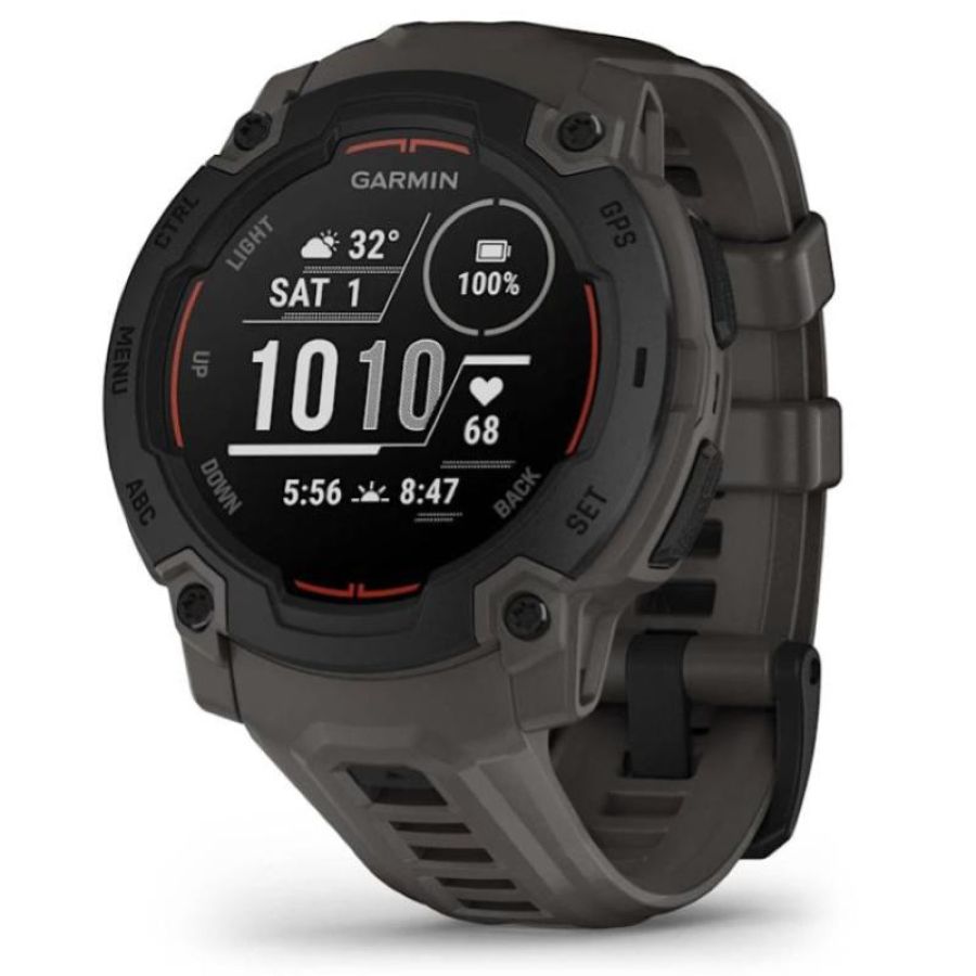Garmin instinct e schwarz 45mm multisport smartwatch 22mm wechselarmband