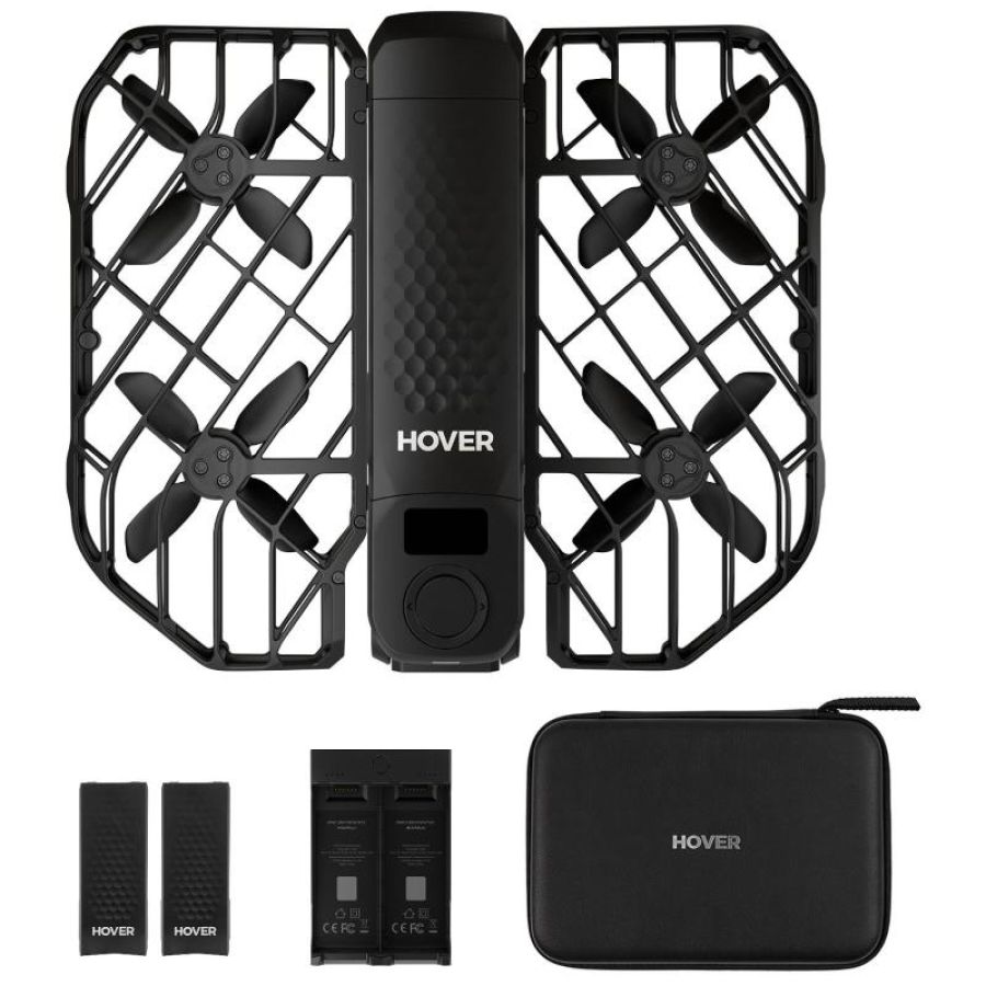 Hoverair kamera-drohne x1 pro retail combo schwarz