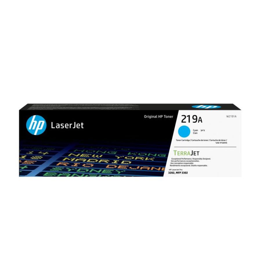 Hp cartuccia toner ciano originale laserjet 219a