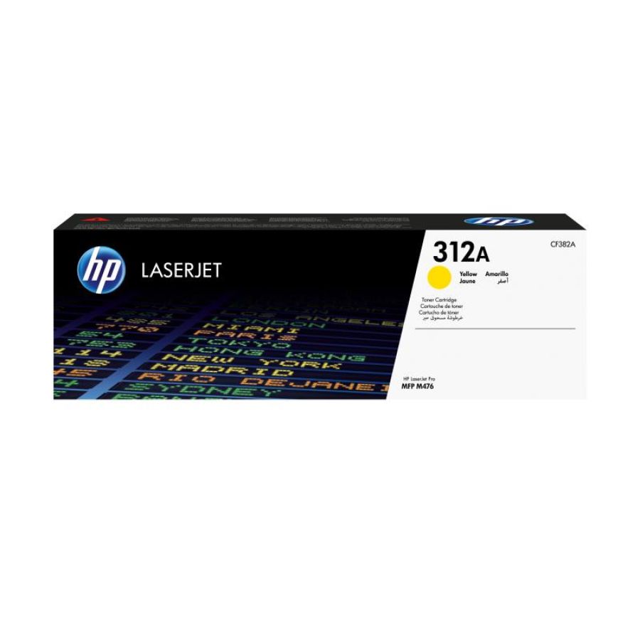Hp cartuccia toner giallo laserjet 312a