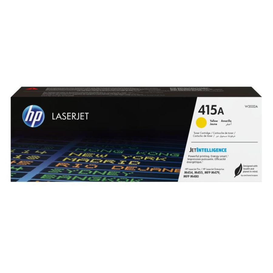 Hp cartuccia toner giallo originale laserjet 415a