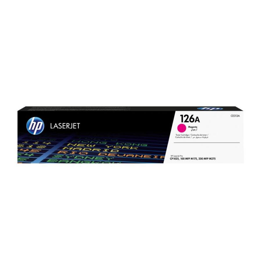 Hp cartuccia toner originale magenta laserjet 126a