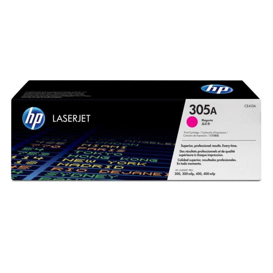 Hp cartuccia toner originale magenta laserjet 305a
