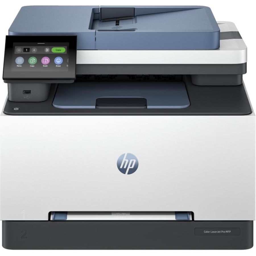 Hp multifunzione laser a4 colore, officejet pro 3302sdw, serie 3000, 25ppm, adf, cis, fronte/retro, usb/lan/wifi, 3 in 1