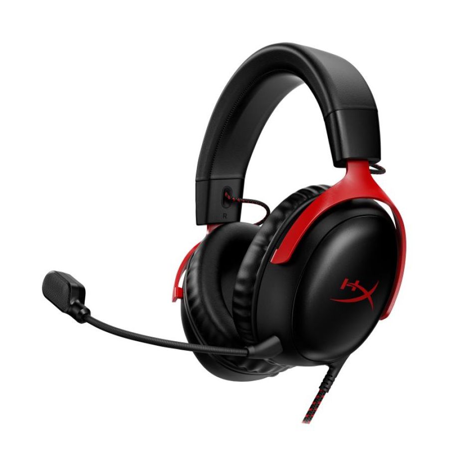 Hyperx cuffia gam cloud iii blk/red