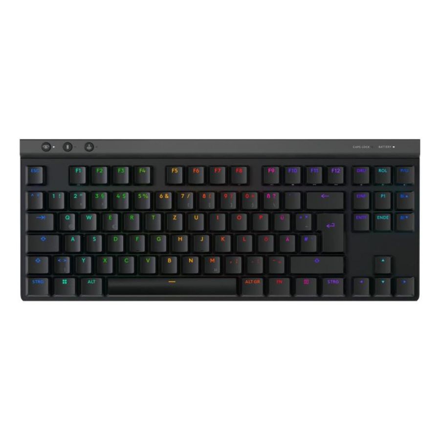 Logitech g515 lightspeed tkl schwarz - taktile-switches, 2.4ghz, bluetooth, unterstützt logitechg hub