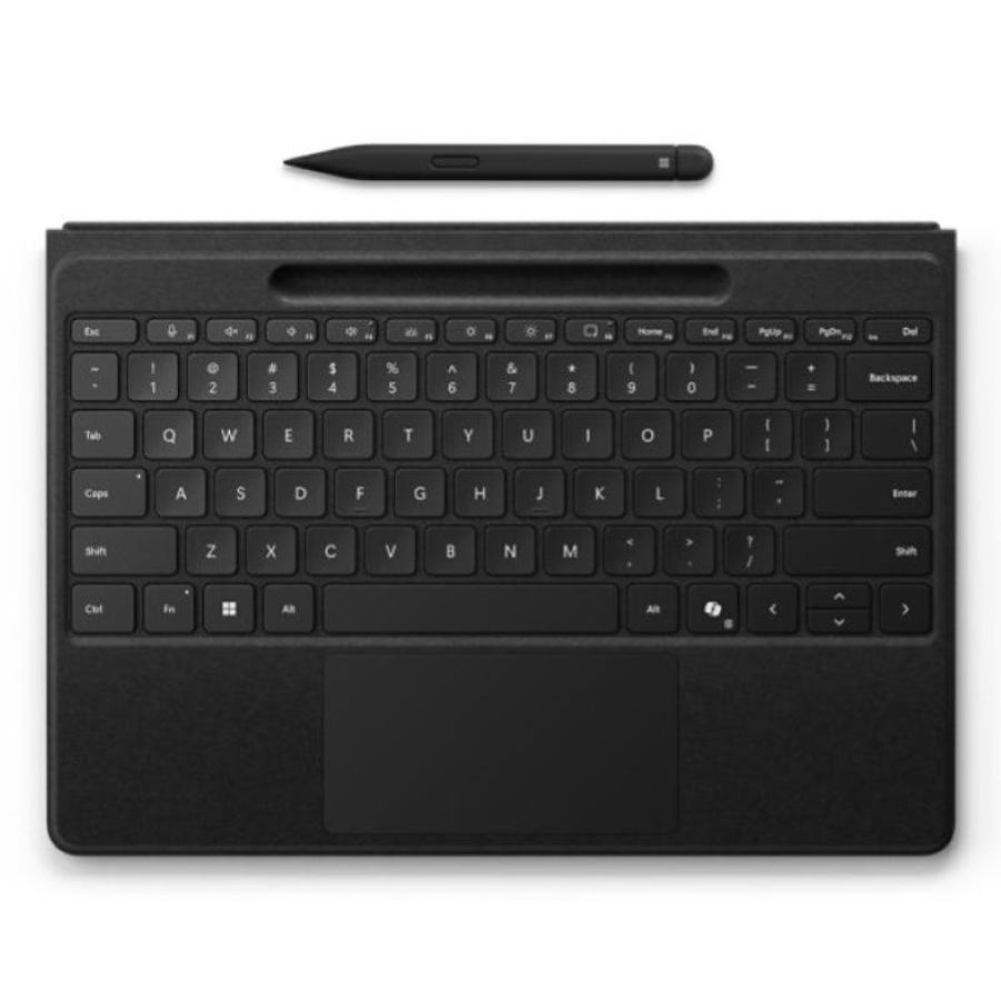 Microsoft surface pro flex keyboard +slim pen schwarz