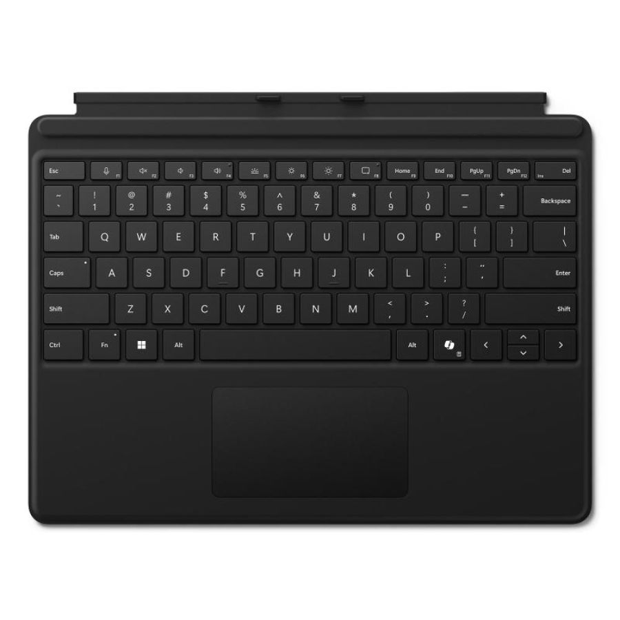 Microsoft surface pro signature keyboard schwarz ohne stiftslot