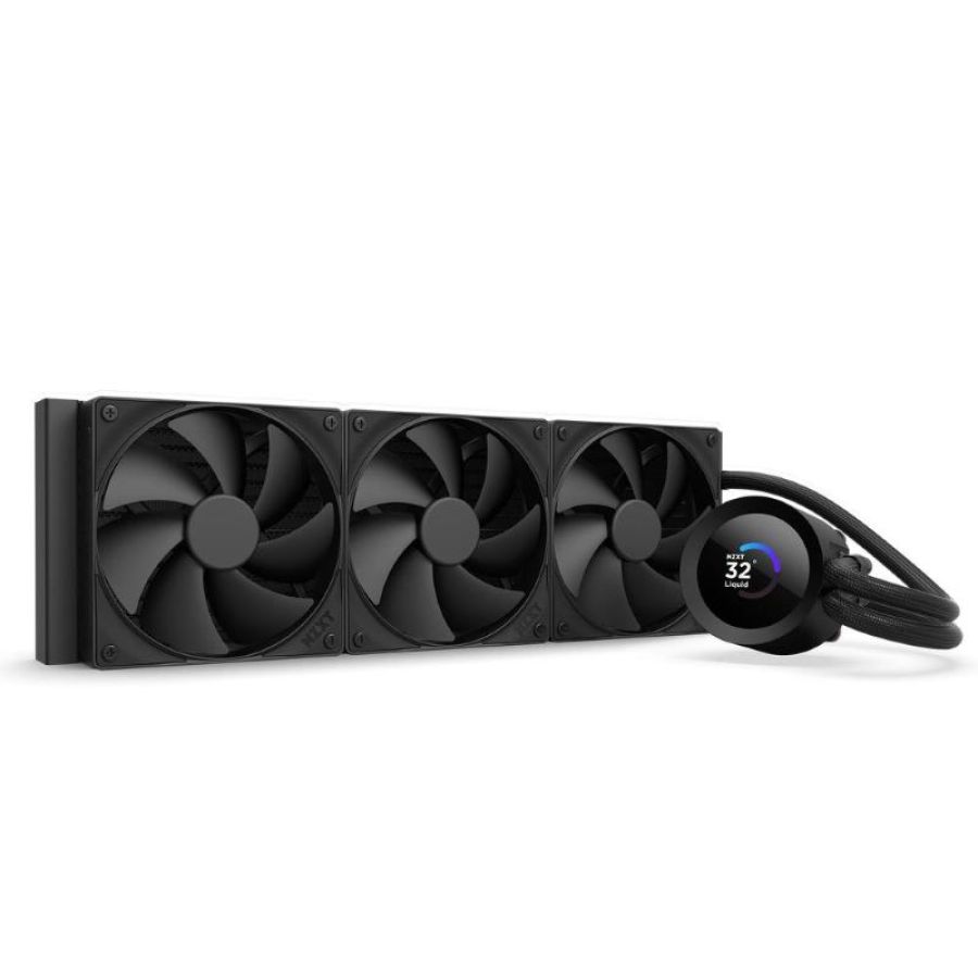 Nzxt kraken plus 360 v2 (2025) aio- wasserkühlung schwarz