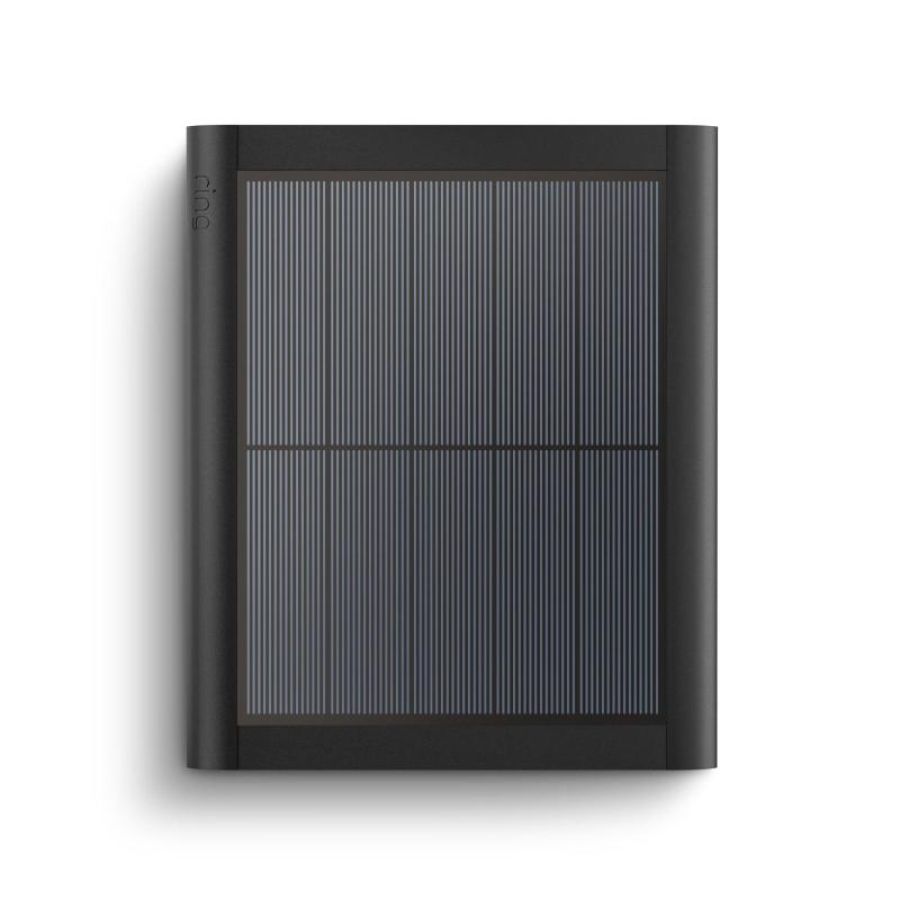 Ring solar panel usb-c - schwarz