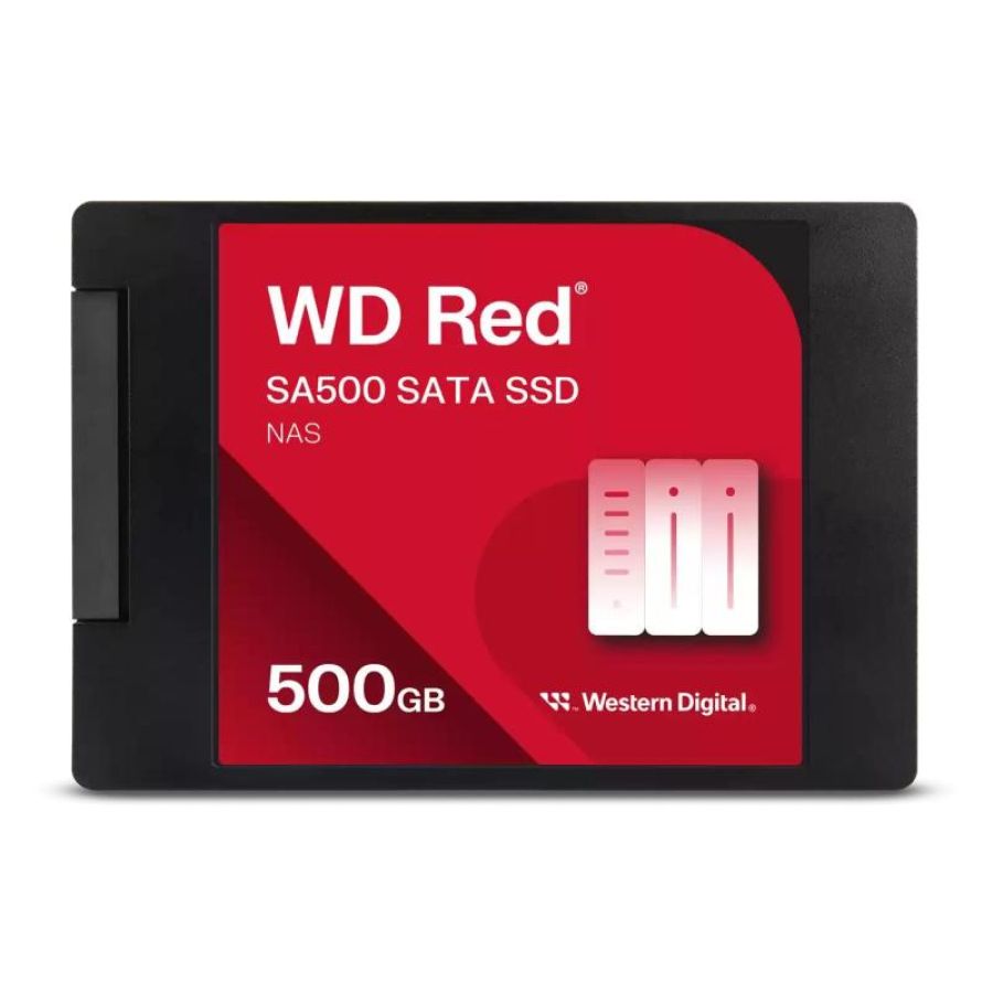 Ssd-solid state disk 2.5 500gb sata3 wd red wds500g1r0a x nas read:560mb/s-write:530mb/s