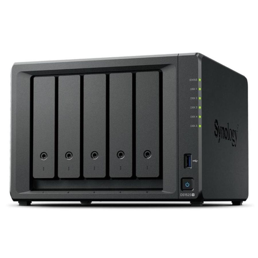 Synology diskstation ds1525+ nas system 5-bay