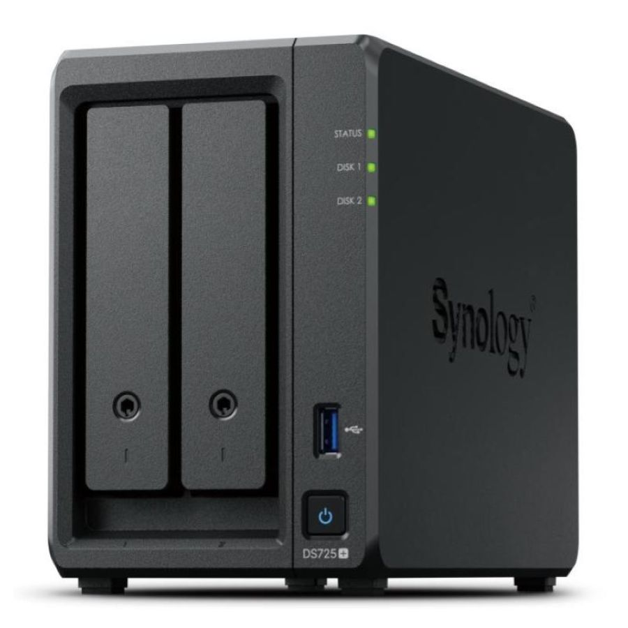 Synology diskstation ds725+ nas system 2-bay