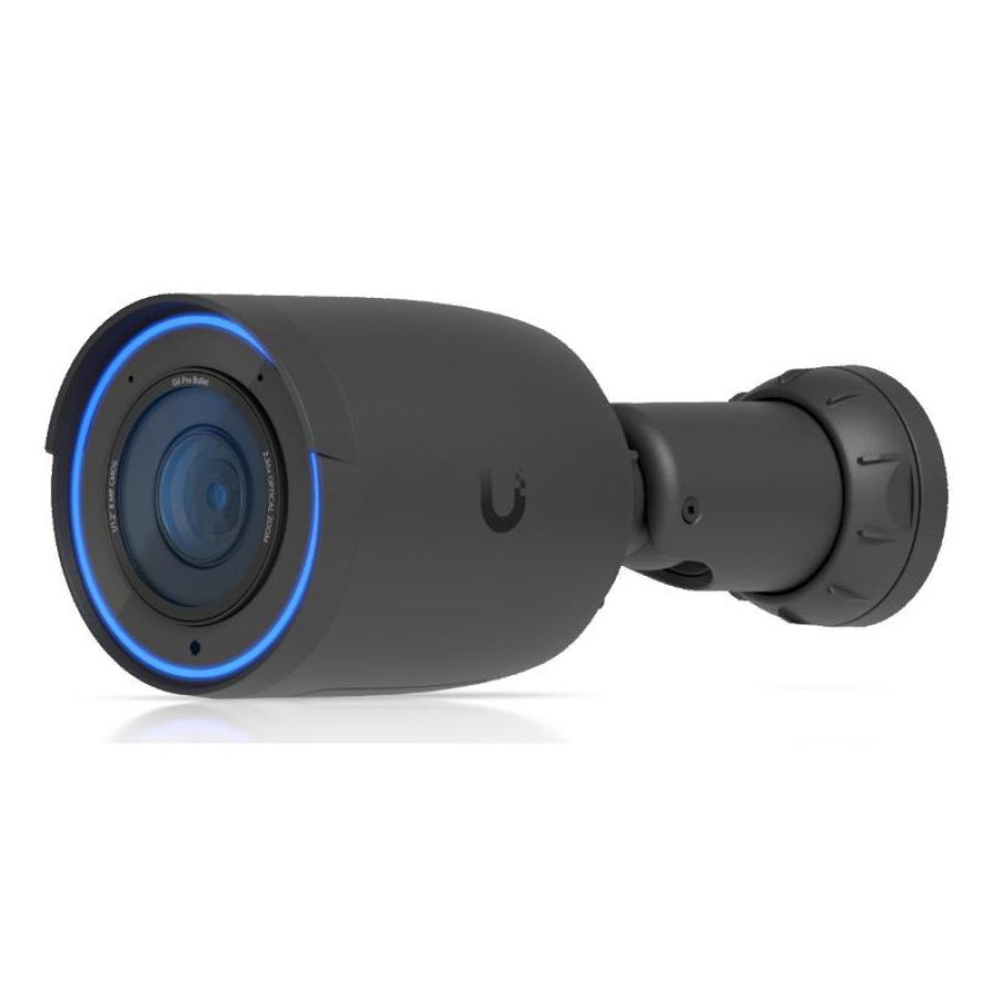 Videocamera ubiquiti uvc-g6-pro-bullet-b unifi-protect 4k poe+ nera mot.ai multi-tops zoom ott.2,36x