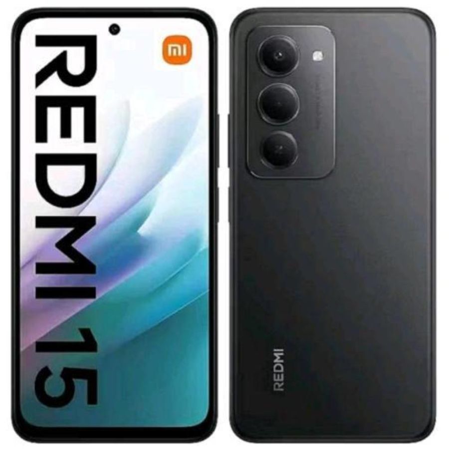 Xiaomi redmi 15 dual sim 6.9 octa core 256gb ram 8gb 4g lte europa midnight black