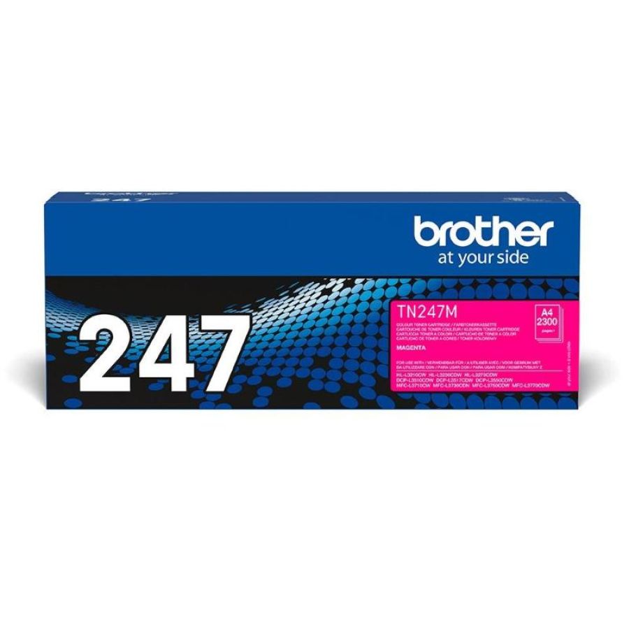 Brother tn-247m cartuccia toner 1 pz originale magenta