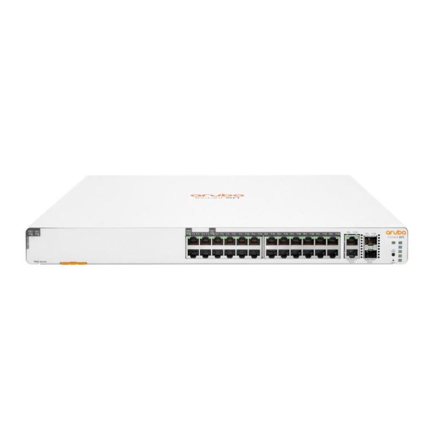 Aruba instant on 1960 24g 20p class4 4p class6 poe 2xgt 2sfp+ 370w gestito l2+ gigabit ethernet (10/100/1000) supporto power