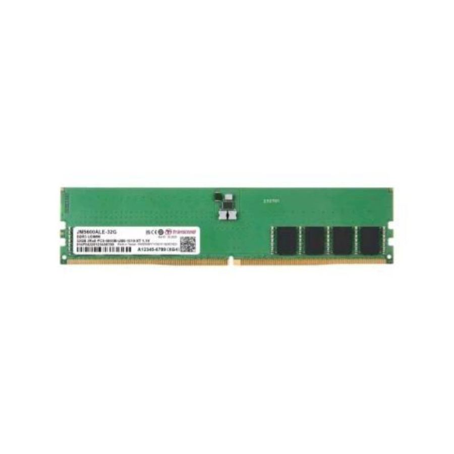 Transcend jetram 32gb ddr5 5600mhz data integrity check cl46 dimm