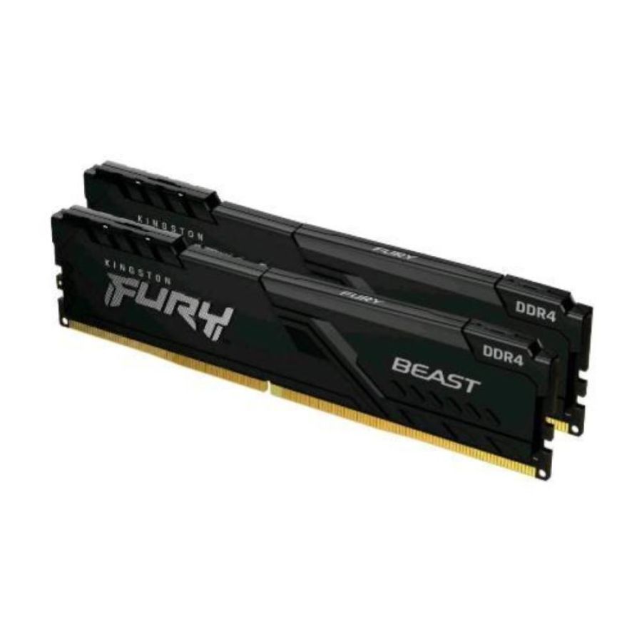 Kingston fury beast kit memoria ram 2x8gb tot 16gb 3.600mhz tipologia dimm tecnologia ddr4