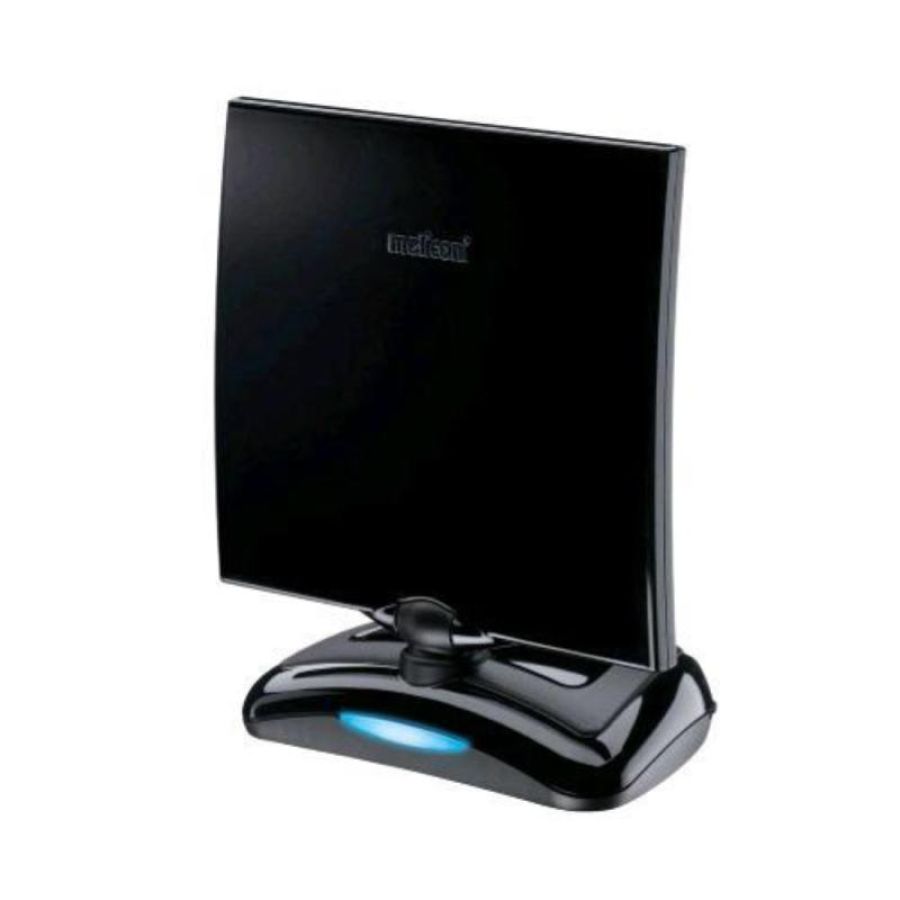 Meliconi at49 antenna televisiva interno digitale at 49 r1 usb dvb-t dvb-t2 dab+ nero