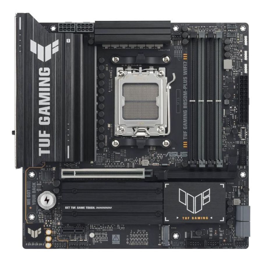 Asus tuf gaming b850m-plus wifi7 amd b850 socket am5 micro atx