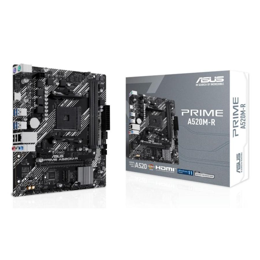 Asus prime a520m-r amd a520 socket am4 micro atx