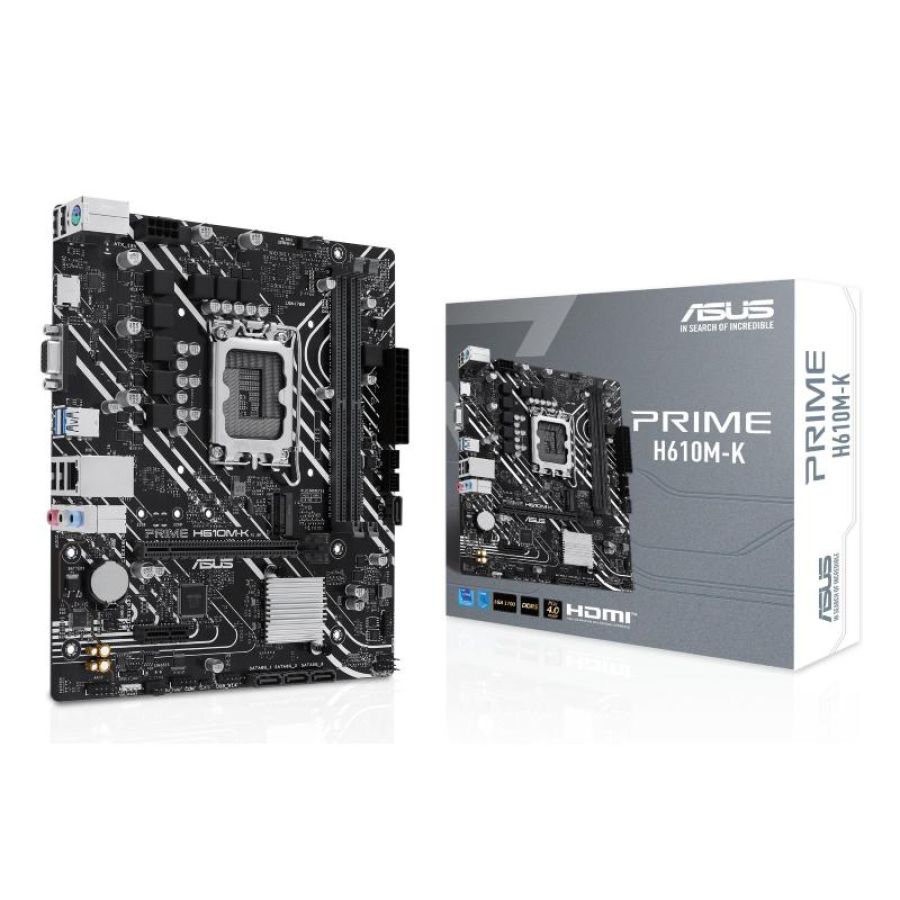 Asus prime h610m-k intel h610 lga 1700 micro atx