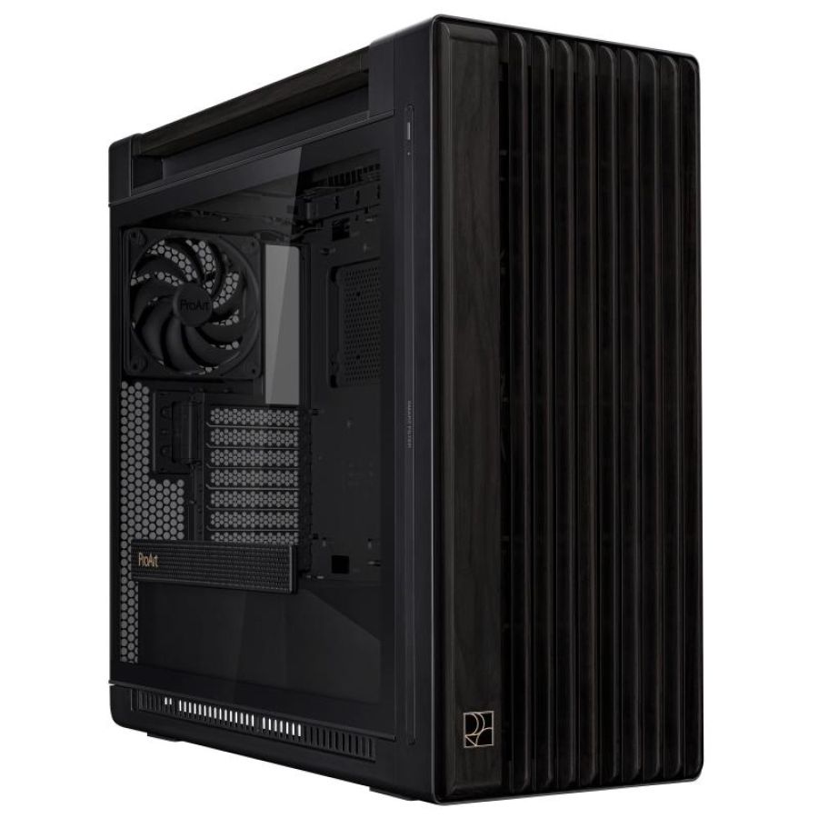 Asus proart pa602 wood edition midi tower nero