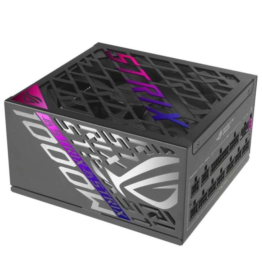 Asus rog strix-1000p-gaming alimentatore per computer 1000 w 20+4 pin atx atx nero, argento