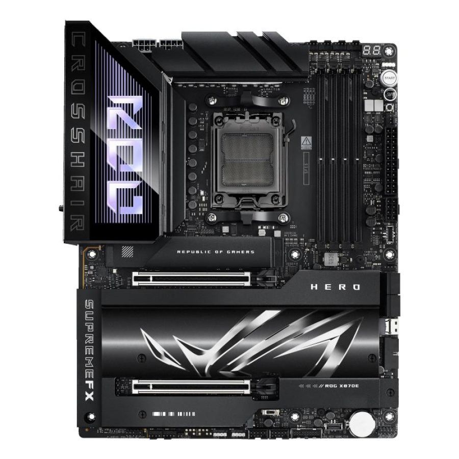 Asus rog crosshair x870e hero amd x870e socket am5 atx