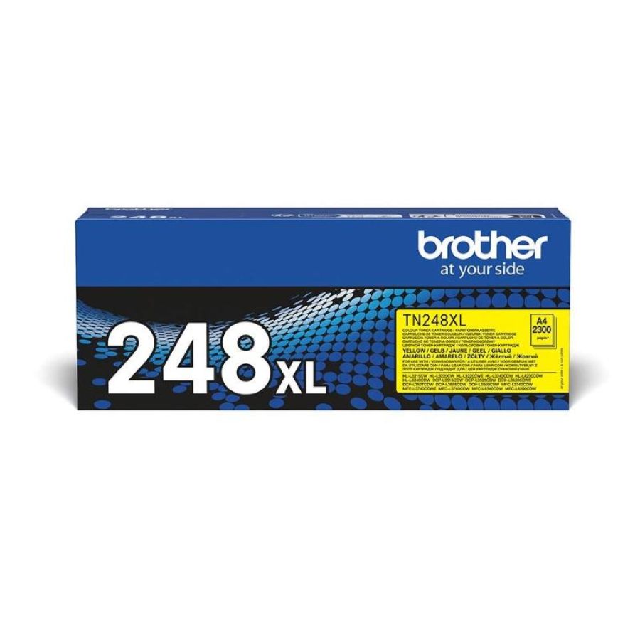 Brother tn-248xly cartuccia toner 1 pz originale giallo