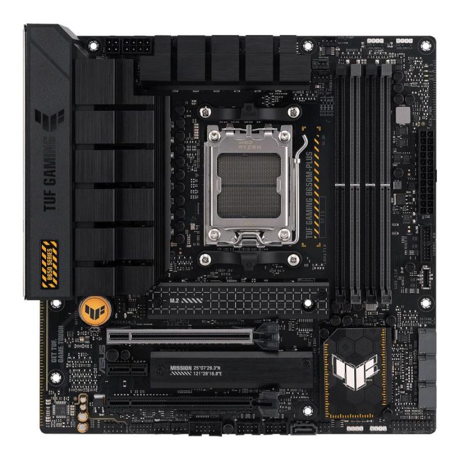 Asus tuf gaming b650m-plus amd b650 presa di corrente am5 micro atx
