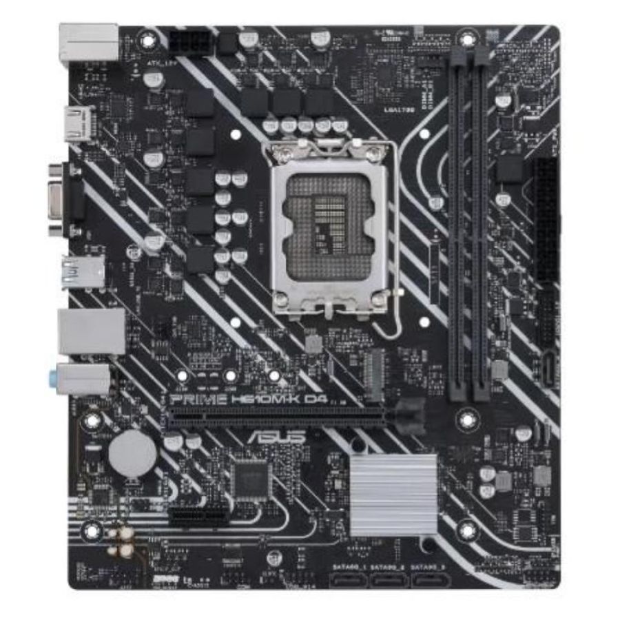 Asus prime h610m-k d4 intel h610 lga 1700 micro atx