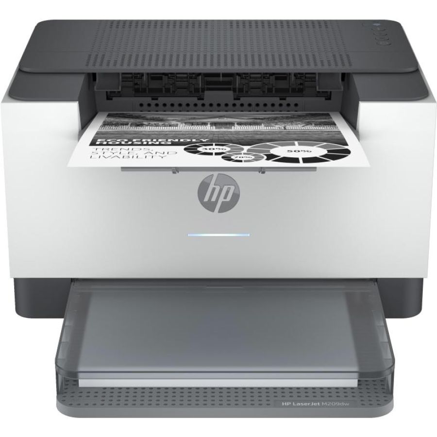 Hp laserjet stampante m209dw, bianco e nero, stampante per abitazioni e piccoli uffici, stampa, stampa fronte/retro dimensioni