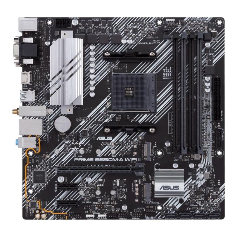 Asus prime b550m-a wifi ii amd b550 socket am4 micro atx