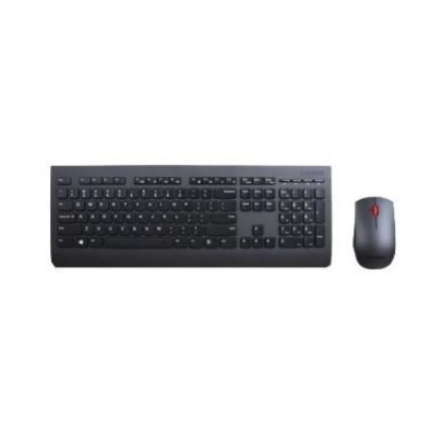Lenovo 4x30h56809 tastiera mouse incluso rf wireless qwertz tedesco nero