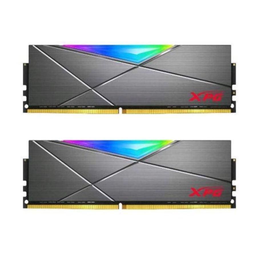 Adata xpg spectrix d50 rgb kit memoria ram 2x16gb 32gb totali 3.600mhz tecnologia ddr4 tipologia dimm cl18 grey