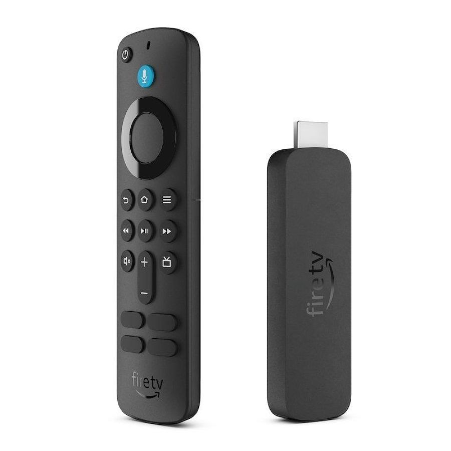 Fire tv stick 4k plus hdmi media streaming ultra hd fire os nero (2025)
