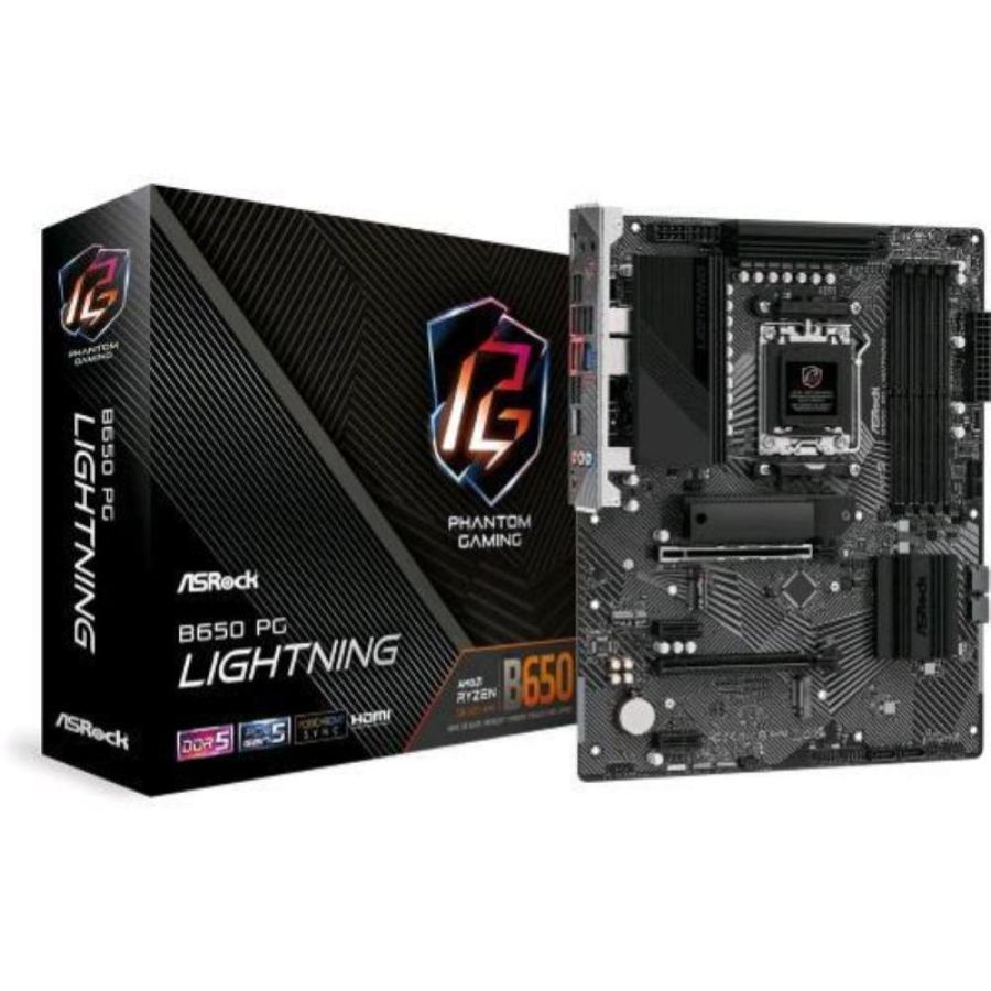 Asrock b650 pg lightning scheda madre amd b650 atx