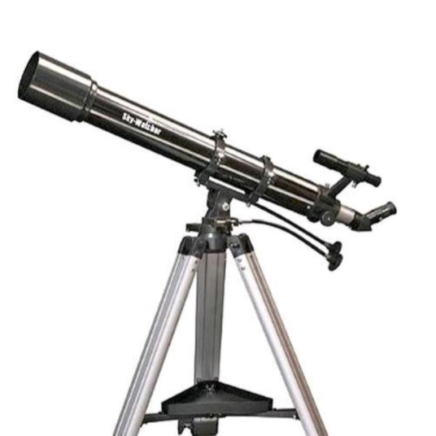 Sky watcher evostar 90/900 az3 telescopio obbiettivo 90 mm focale 900 mm treppiede incluso nero