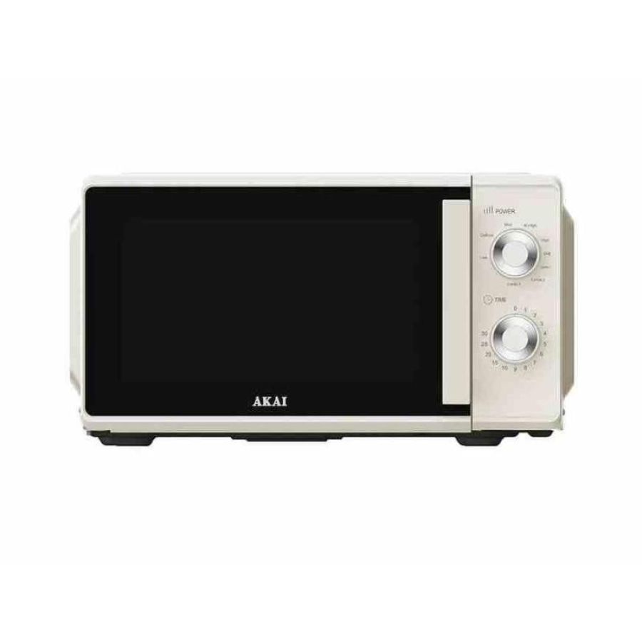 Forno a microonde con grill akmw202c crema - 20 litri 700 watt