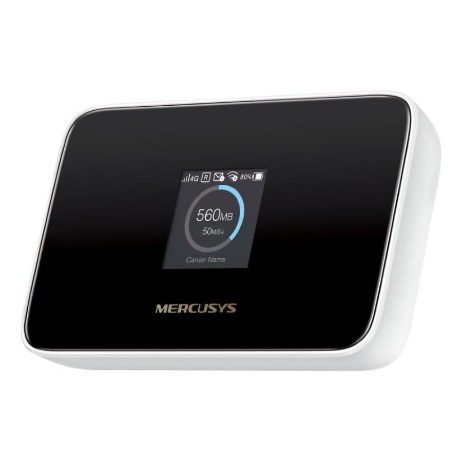 Mercusys hotspot mobile wifi 4g lte 150mbps 2,4ghz 4g cat 4 150/50mbps build in