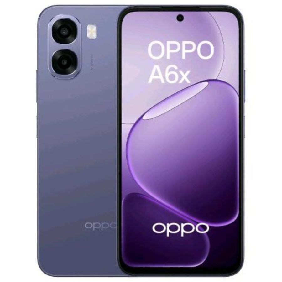 Oppo a6x dual sim ai 6.75 octa core 128gb ram 4gb 4g lte italia black purple