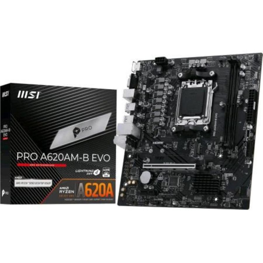 Msi pro a620am-b evo scheda madre amd a620a socket am5 atx